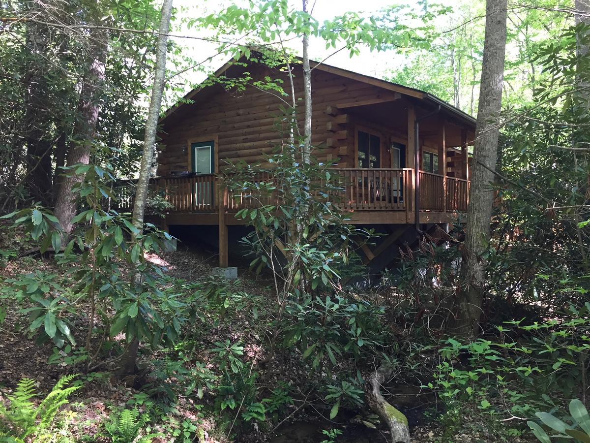 Misty Creek Log Cabins ماجي فالي المظهر الخارجي الصورة